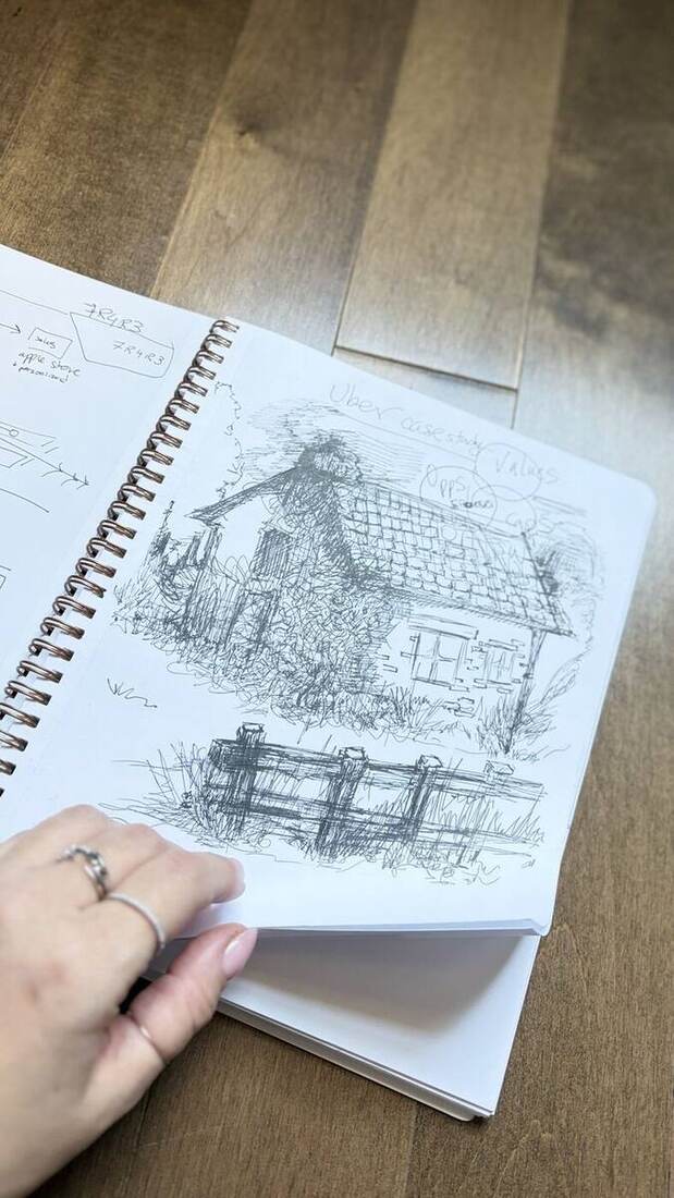 Stone cottage, beside a case study