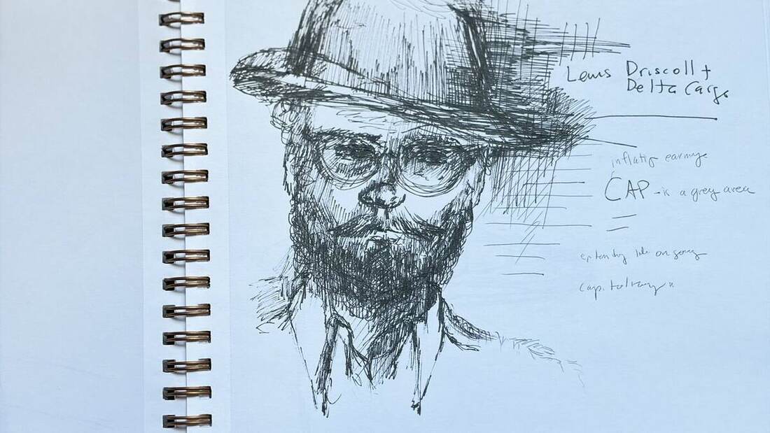 The man in the hat